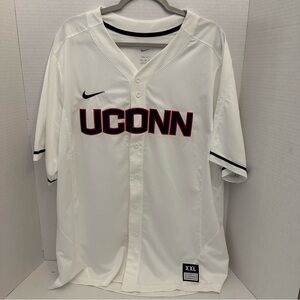 Nike Men’s UCONN Huskies Sewn Baseball Jersey